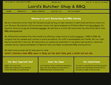 Tablet Screenshot of lairdsbutchershop.com